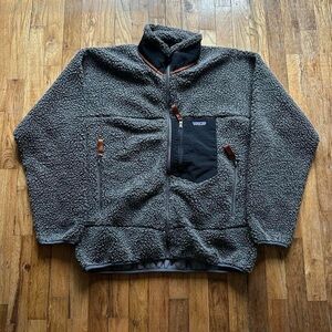 Patagonia Charcoal and Black Performance Jacket